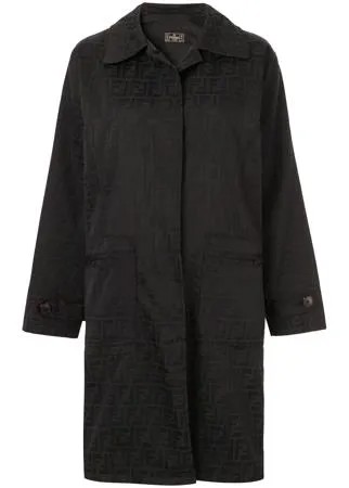 Fendi Pre-Owned пальто с длинными рукавами