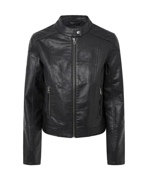 Куртка из искусственной кожи Pepe Jeans, черный