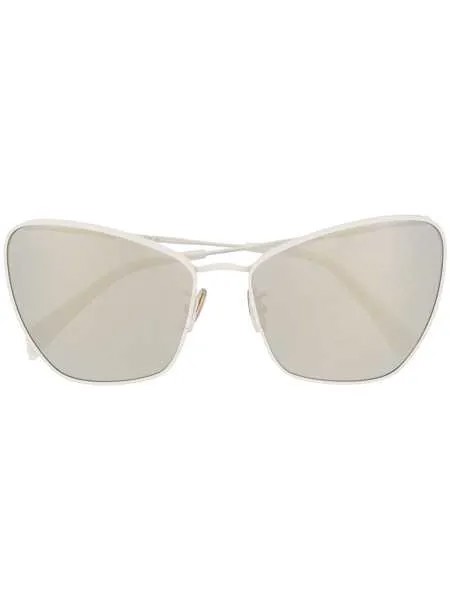 Celine Eyewear затемненные солнцезащитные очки в оправе 'кошачий глаз'