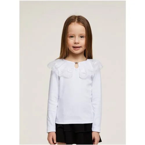 Школьная блуза Снег, размер 152, белый