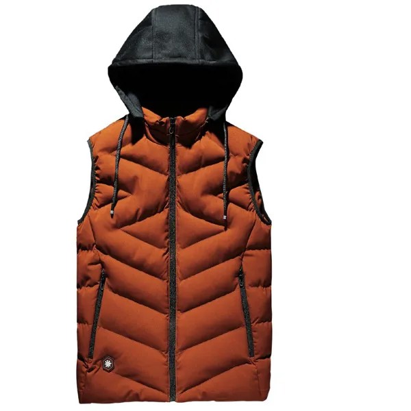 Мужская спортивная куртка с капюшоном, теплая Свободная куртка для фитнеса, без рукавов, с защитой от ветра, 7XL, 8XL, 2019