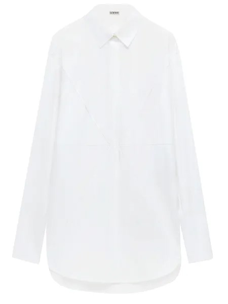 Рубашка Loewe Puzzle Fold, белый