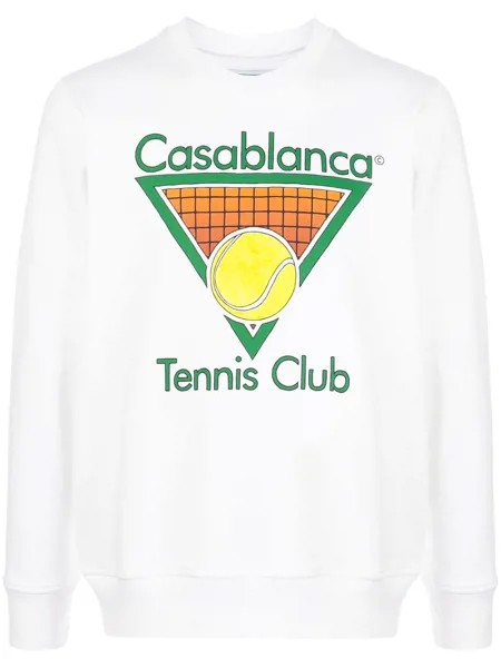 Casablanca толстовка Tennis Club с логотипом