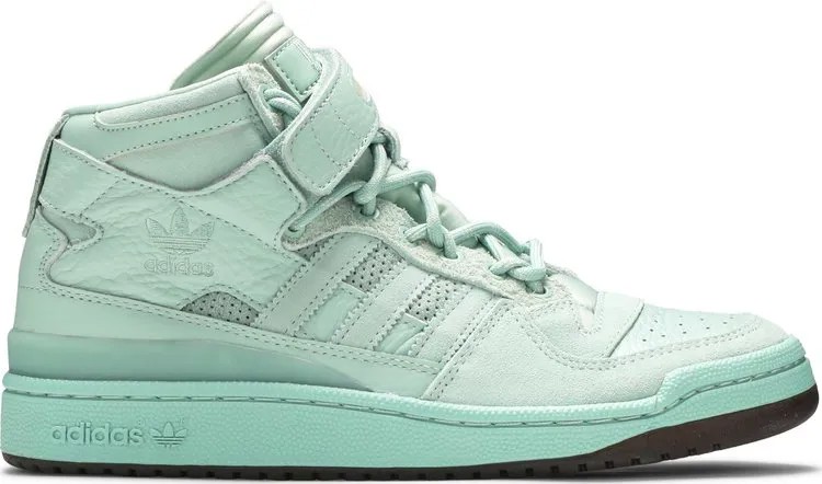 Кроссовки Adidas Ivy Park x Forum Mid 'Green Tint', бирюзовый