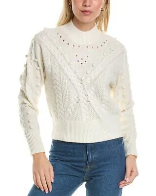 Женский шерстяной свитер Bcbgmaxazria с круглым вырезом