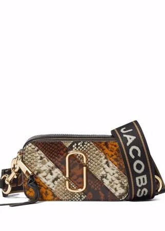 Marc Jacobs сумка The Snapshot с тиснением под кожу змеи