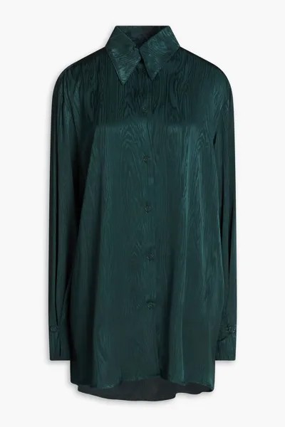 Муаровая рубашка Pommen HOLZWEILER, зеленый