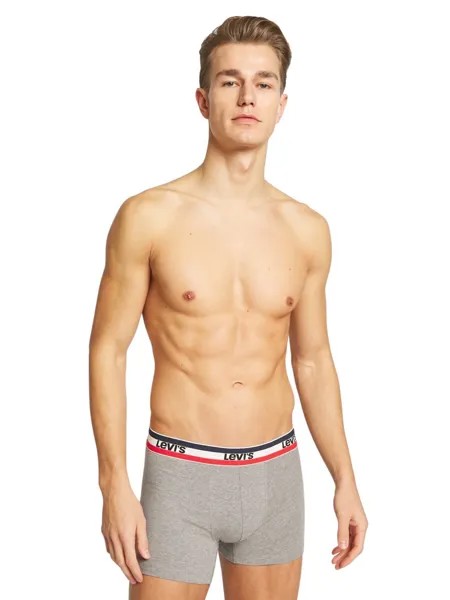 Боксеры LEVI'S  LEVIS  BOXER SHORTS, серо-голубой