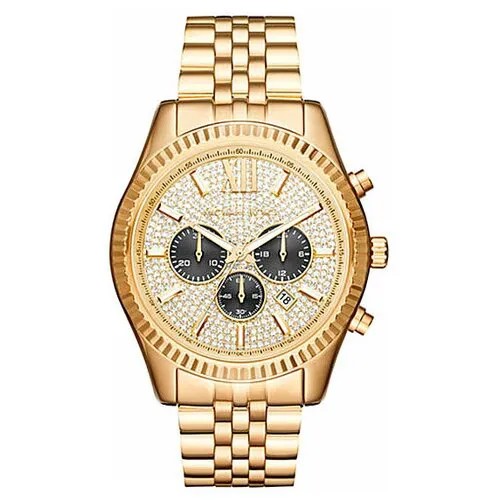 Наручные часы MICHAEL KORS Lexington, золотой, черный