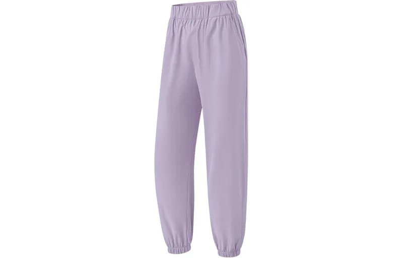Трикотажные спортивные штаны Fitness Series женские фиолетовые Lining