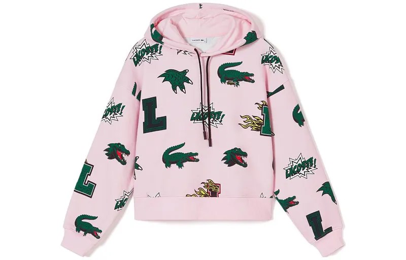 LACOSTE Женская толстовка, цвет 	 Pink