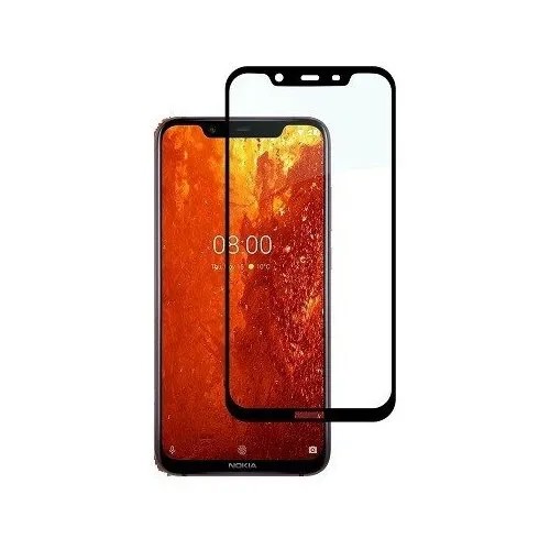 Защитное стекло 5D SG для Nokia X7 / 8.1 черное