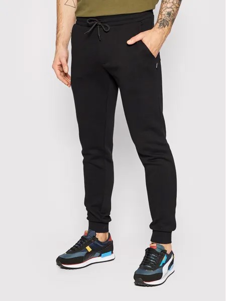 Спортивные брюки стандартного кроя Jack&Jones, черный