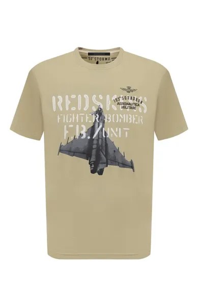 Хлопковая футболка Aeronautica Militare