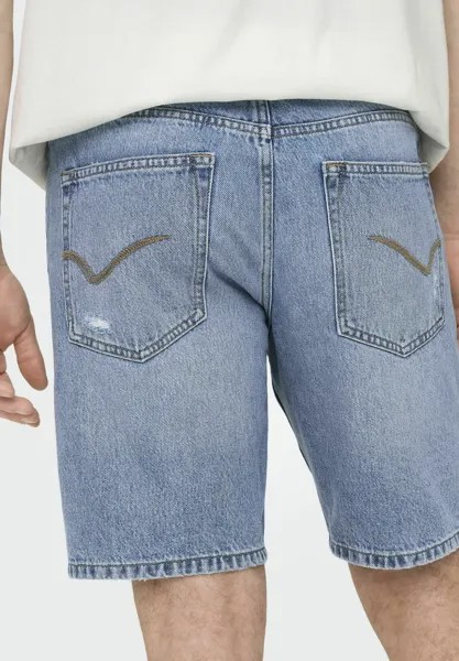 Джинсовые шорты Geschnitten Mittlere Taille Only, светло-голубой деним