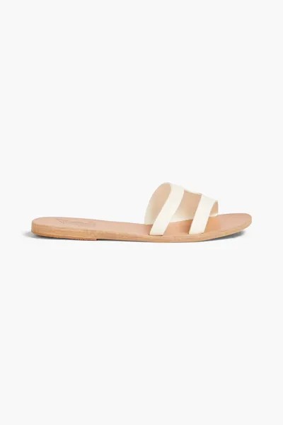 Кожаные шлепанцы Ieriana Ancient Greek Sandals, цвет Off-white