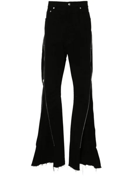 Rick Owens джинсы Bolan Banana узкого кроя, черный