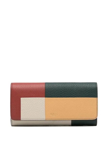 Mulberry Continental Oversized-Patchwork leather wallet