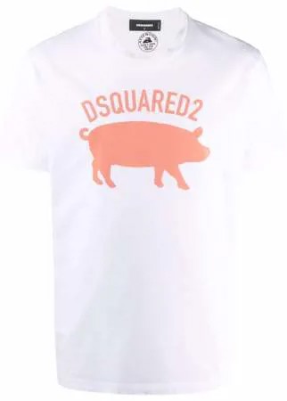 Dsquared2 футболка с графичным принтом