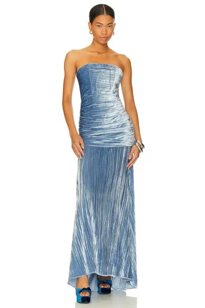 Платье House of Harlow 1960 x REVOLVE Benicia Gown, цвет Light Blue