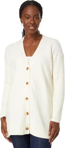 Свитер The Essential Cocoon Cardigan Sweater L.L.Bean, цвет Cream