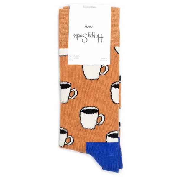 Носки унисекс Happy Socks My-Cup-Of-Tea разноцветные 36-40