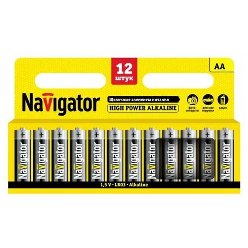 Батарейки Navigator 