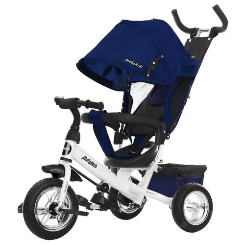 Трехколесный велосипед Moby Kids Comfort 10x8 EVA синий