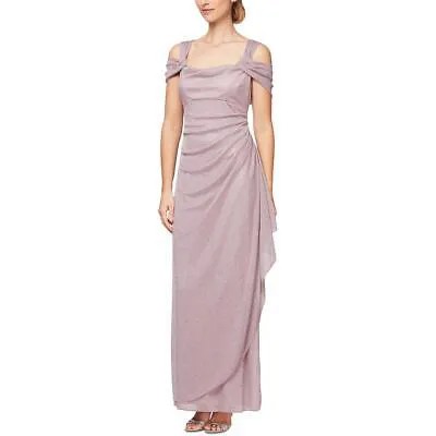Alex Evenings Женское розовое блестящее вечернее платье для выпускного вечера Petites 12P BHFO 2875