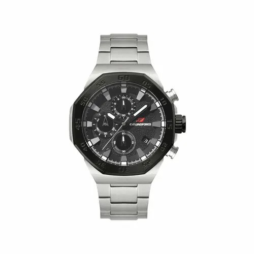 Наручные часы Chronoforce CF5345 GSSB BLACK, серебряный