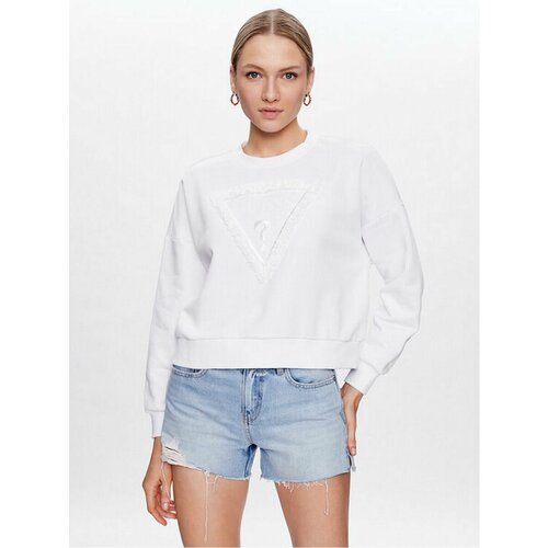 Свитшот GUESS, размер XL [INT], белый