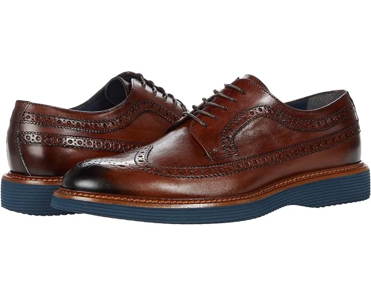 Оксфорды Johnston & Murphy Collection Jameson Wing Tip, коричневый