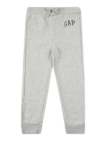 Зауженные брюки Gap, светло-серый