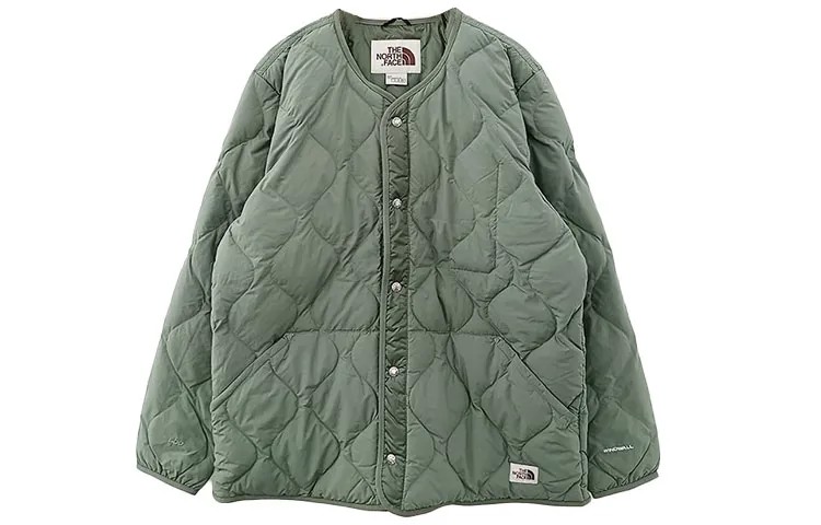 Пуховик мужской зеленый The North Face, зеленый
