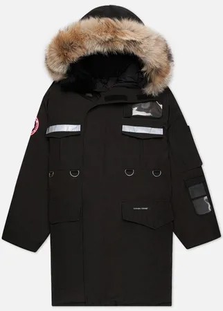 Мужская куртка парка Canada Goose Resolute, цвет чёрный, размер M