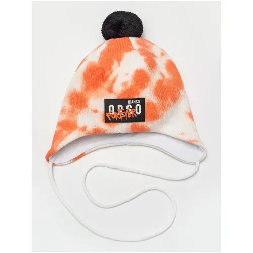 Шапка Orso Bianco, размер 48, белый, черный