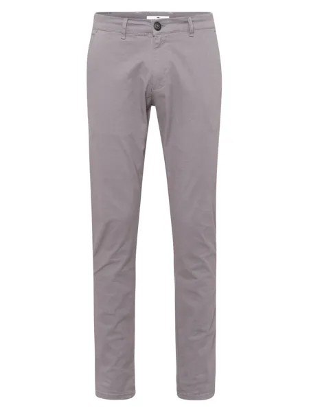 Тканевые брюки Cross Jeans Stoff/Chino SLIM TAPERED CHINO tapered, серый