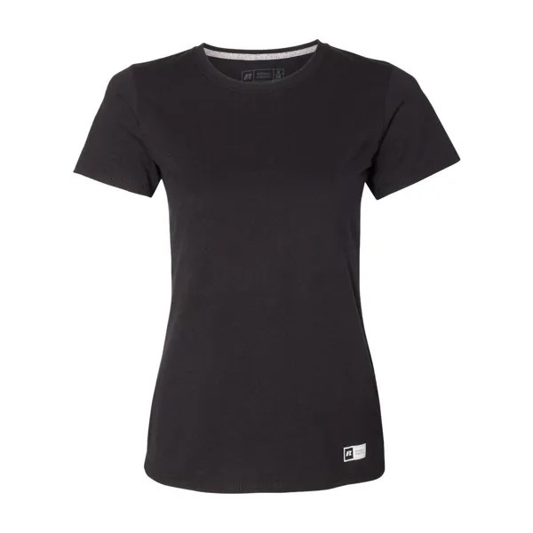 Женская футболка Russell Athletic Essential 60/40 Performance, черный