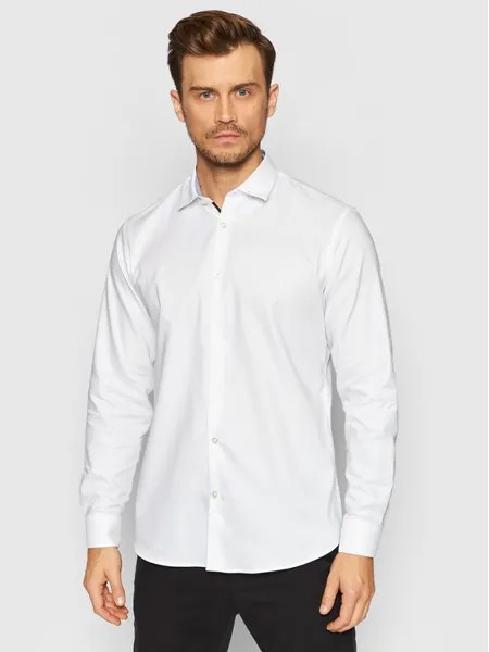 Рубашка узкого кроя Selected Homme, белый
