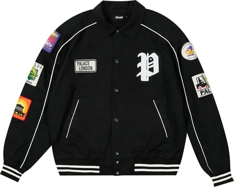 Бомбер Palace Patches Cotton Bomber 'Black', черный