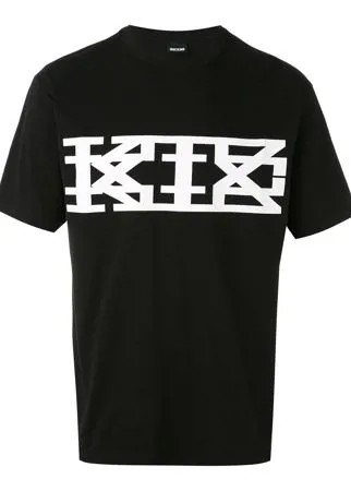 KTZ футболка с принтом логотипа