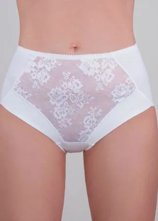 Трусы женские Milavitsa 256180 белые 3XL