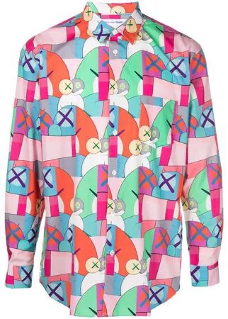 Comme Des Garçons Shirt рубашка с графичным принтом