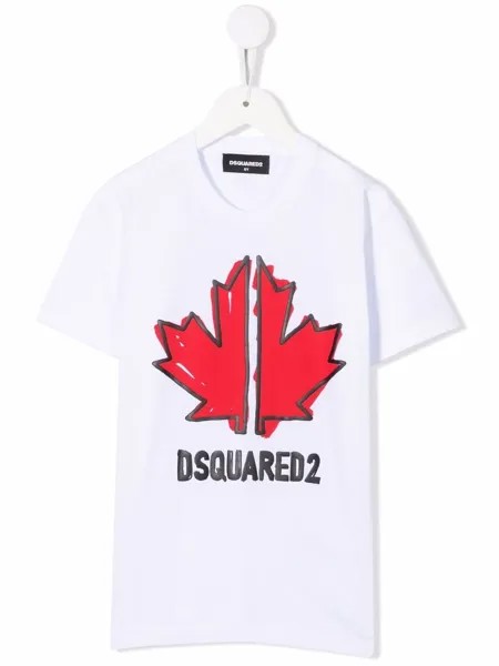 Dsquared2 Kids футболка Maple Leaf