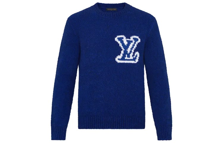 LOUIS VUITTON Мужской свитер, цвет Blue