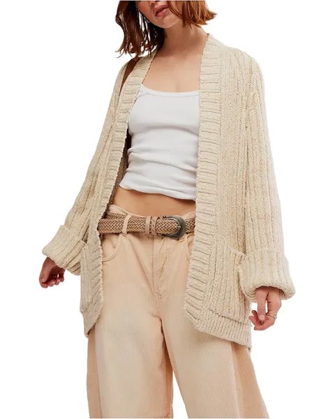 Свитер Free People Blossom Cardi, цвет Ivory Pastel