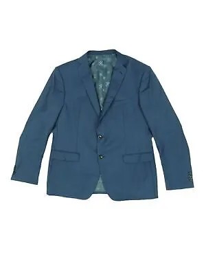 John Varvatos Мужской темно-синий классический шерстяной костюм Раздельный пиджак 44R
