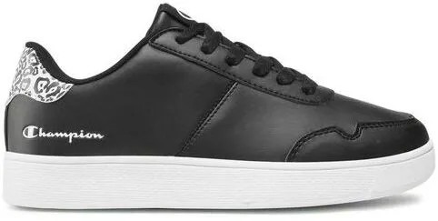 Кеды женские Champion Low Cut Shoe Classic Match черные 36.5 EU