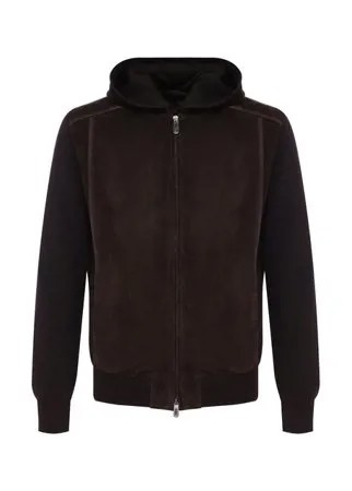 Замшевый кардиган Zegna Couture