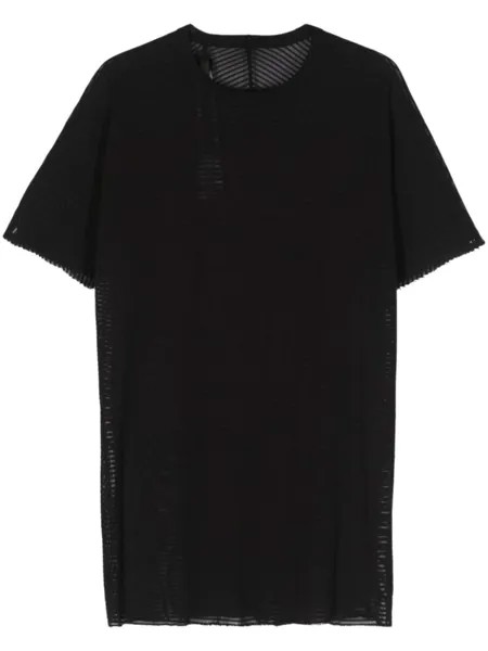 Boris Bidjan Saberi сетчатая футболка Ts, черный